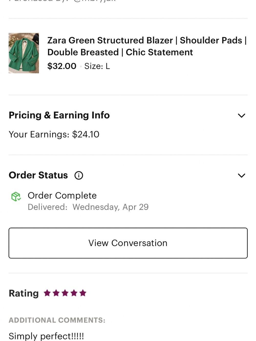 5⭐ Happy Customer Review | Moonlight Closet